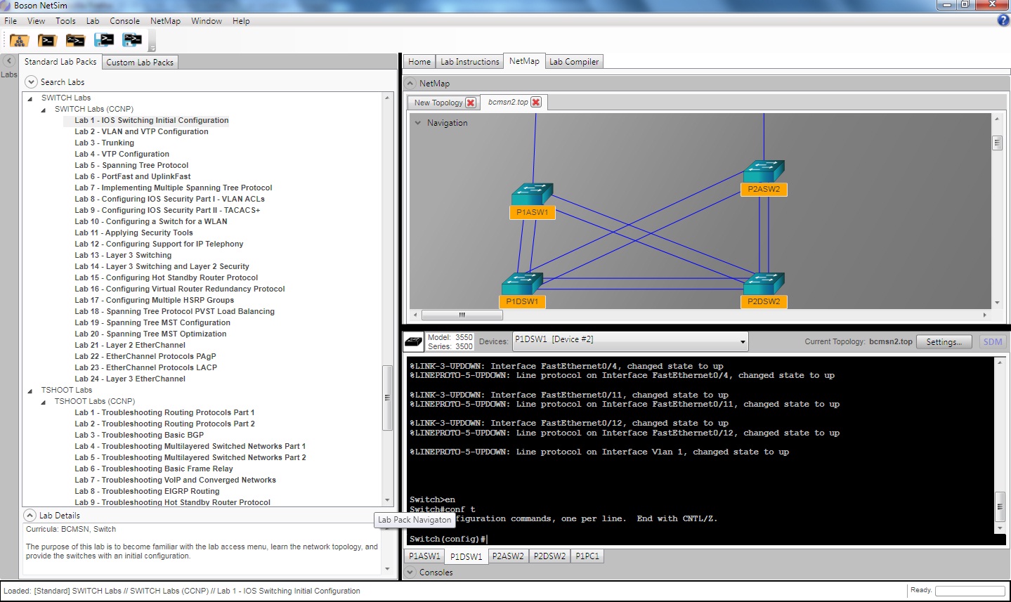CCNP Network Simulator & Router Simulator